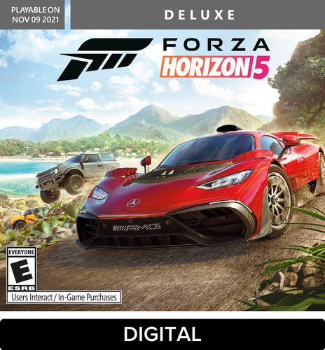 Forza Horizon 5: Deluxe Edition Xbox Series X|S, Xbox One (Digital)