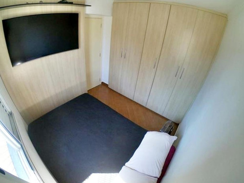 Imagem 12 de 14 de Apartamento Único 45m 2dorms 1vaga Planejados 260 Mil