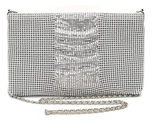 Frewahmesh Bolso De Noche De Malla Metálica Para Mujer, Para
