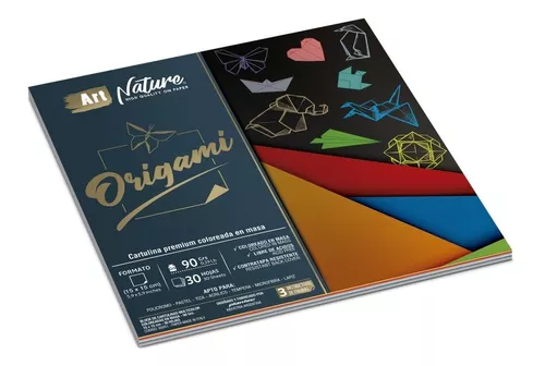 acoso pakistaní lino Papel Para Origami Plantec 15 X 15 X 30 H. 90 Gr. 85051