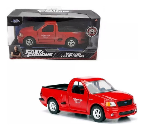 Carro Auto Jada Ford F-150 Svt Lightning Fast & Furious 1/32