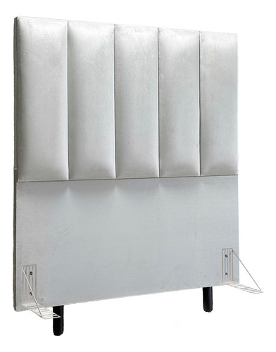 Cabeceira Cama Box Solteiro 90 Cm C/ Frame - Linha Premium Cor Areia