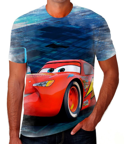 Camiseta Camisa Relâmpago Mcqueen Desenho Envio Rápido 10