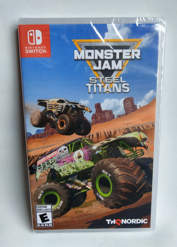 Monster Jam Steel Titan Nuevo Físico Sellado Nintendo Switch