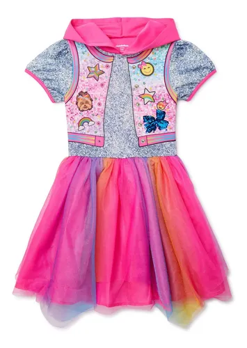 Vestido Tut Con Capota Talla S 6 Para Ni a De Jojo Siwa Env o