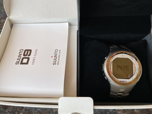 Imagen 3 de 5 de Suunto D9 Computadora Reloj De Buceo Con Brazalete Titanio