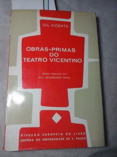 Obras Primas Do Teatro Vicentino Gil Vicente  