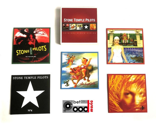 Cd Stone Temple Pilots - Original Album Series 5 Cds