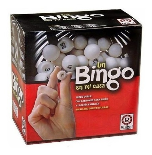 Juego De Mesa Un Bingo En Mi Casa Con Bolillero Ruibal Edu