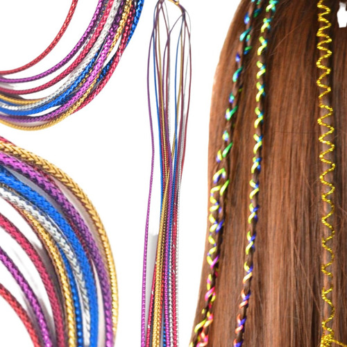 Extensiones De Pelo Metalizada Mechas Trenzas Africanas