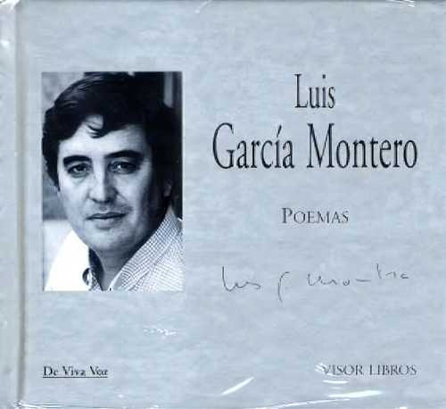 Poemas: Con Cd, De Garcia Montero Luis. Editorial Visor De Poesia, Tapa Blanda, Edición 1 En Español