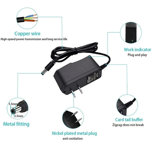 Imagen 4 de 4 de Adaptador Transformador De Corriente Ac/dc 5v 1a Spf-888