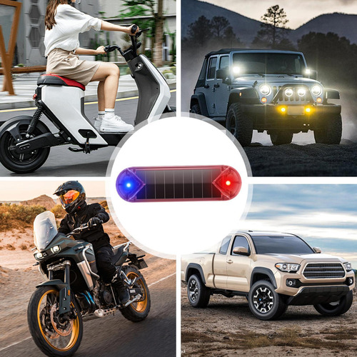 Luz Led Antirrobo Luces Solares Antirrobo Para Coche Alarma