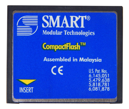 Smart Modular 128mb Card Compact Flash Sm9flacf128d1 Usb Cck