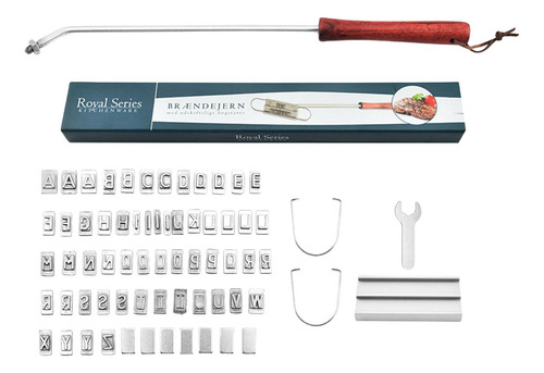 Barbacoa Personalizada Carne Branding Hierro Desmontable Diy