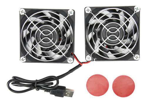 Enrutador De Doble Ventilador Con Refrigeración Por Usb De 5