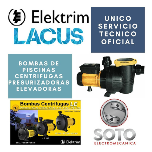 Imagen 5 de 7 de Bomba Puelche 33 1/3 Hp Service Oficial Electrosoto