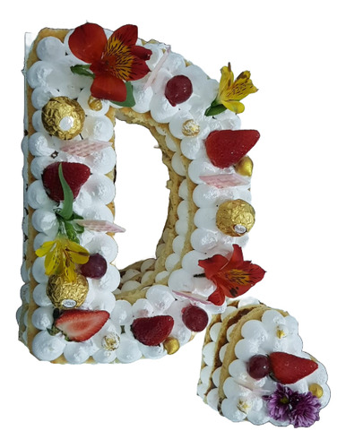 Torta Letra, Número, Corazón Personalizadas & Artesanales!