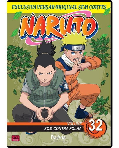 Naruto Vol.32 - Dvd - Junko Takeuchi - Maile Flanagan