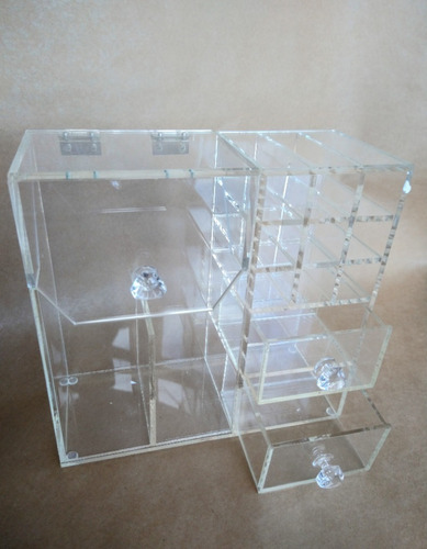 Imagem 1 de 3 de Organizador Luxo Maquiagem, Joias Gavetas E Porta Batons