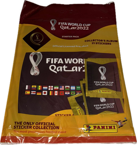 Álbum Panini Qatar 2022 Version Qatar Extra Raro