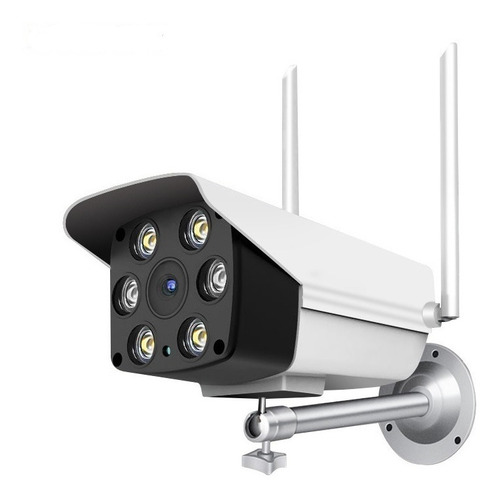 Cámara De Seguridad Loosafe Ls-c6-wi Bullet Con Resolución De 1080p Visión Nocturna Incluida Blanca 