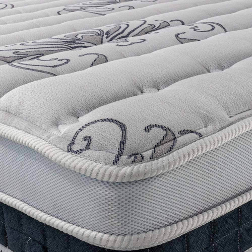 Colchão Queen Silver Star Pocket Castor 158x198 Cor Cinza
