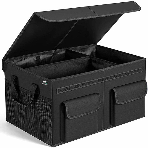 Organizador Plegable Para Cargo Por Miu Color, Negro