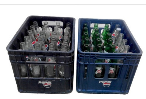 Cajones 48 Botellas Chicas Botellitas Pepsi Seven Up (Usado)