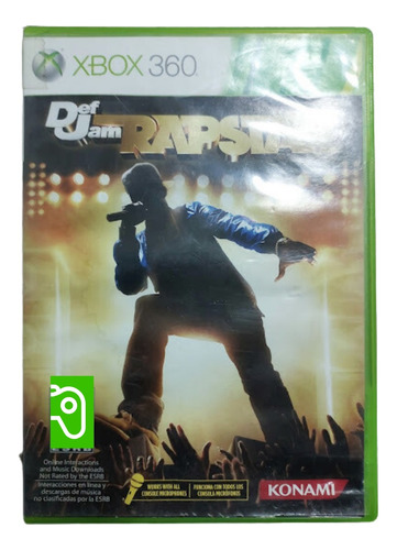 Defjam Rapstar Juego Original Xbox 360 (Reacondicionado)