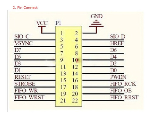 Ov7670 Fifo Módulo De Cámara Vga 30w Ov7670 Fifo Arduino