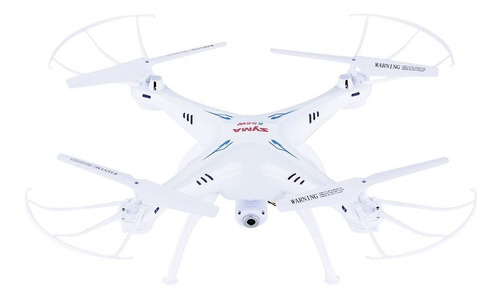 Drone Syma X5SW con cámara HD white 2.4GHz 1 batería