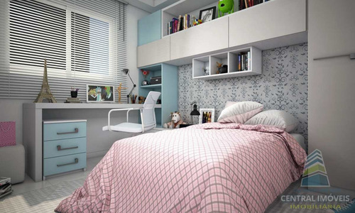 Apartamento Com 2 Dorms, Ocian, Praia Grande - R$ 494 Mil, Cod: 9100 - V9100