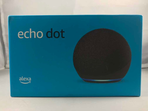 Amazon Echo Dot 4th Gen con asistente virtual Alexa charcoal 110V/240V