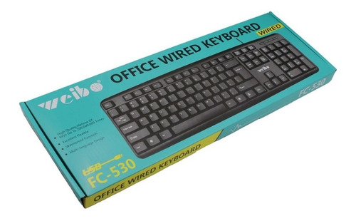 Teclado Weibo FC-530
