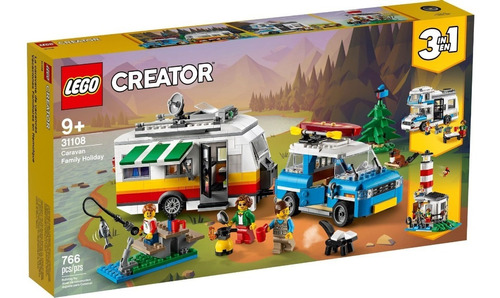 Lego Creator 3 Em 1: Férias Em Família No Trailer 31108