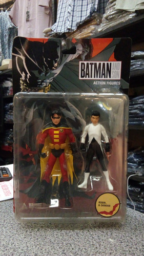 Dc Direct Batman And Son: Robin & Damian, Completos!! (Usado)