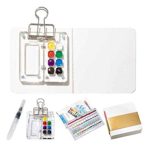 Incluye Cuaderno De Apuntes Para Dibujar Y Pintar De Viaje