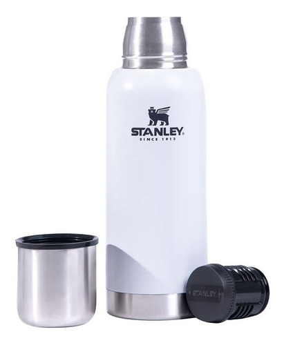 Termo Stanley Adventure 739ml Blanco Gtía Por Vida - Plan B