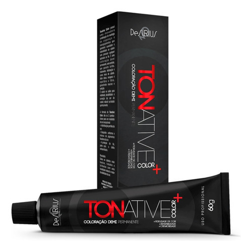  Tonalizante Profissional Sem Amônia Tonative De Sírius 60g Tom 5.1/2 CASTANHO EXTRA CLARO 60G