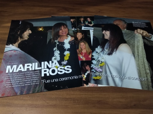 (ak354) Marilina Ross * Clippings Revista 3 Pgs * 2013