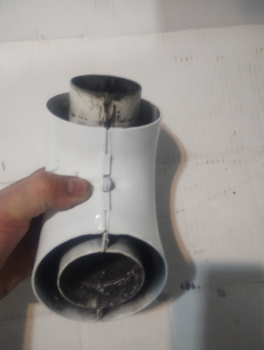 Codo Usado Para Ventilador De Calderas Baxi (Usado)