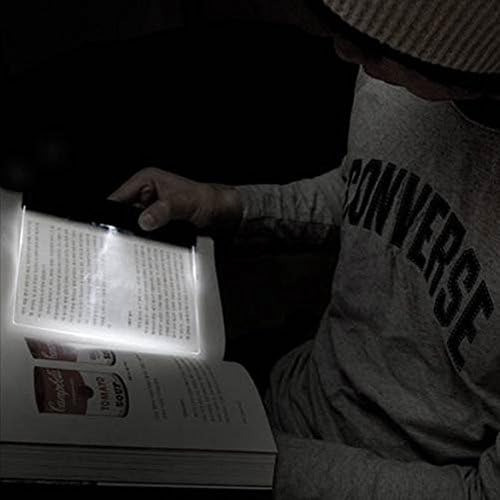Lámpara Noche Lectura Led De Iluminación Plana Portátil