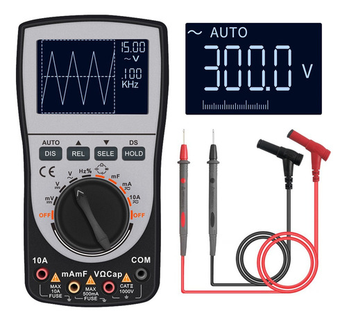 Osciloscopio Inteligente 2 En 1 Digital Y Portátil