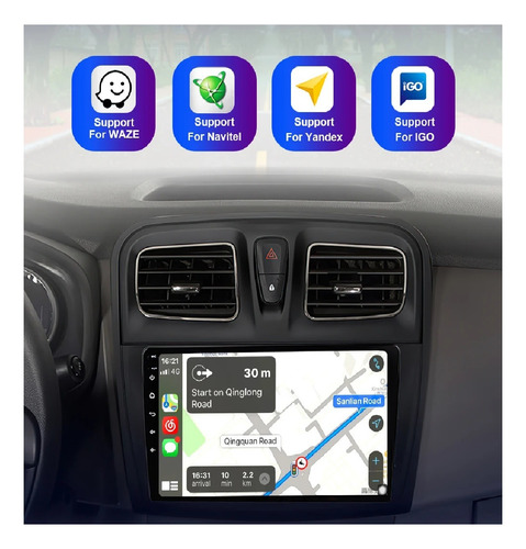 Central Multimídia Android Renault Logan 2013-22 8/core 9p