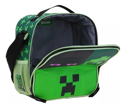 Lonchera Escolar Chenson Minecraft Térmica Azul Const