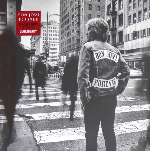 Lp Bon Jovi Forever 2024, vinilo importado, isla sellada, versión de álbum estándar de EE. UU.