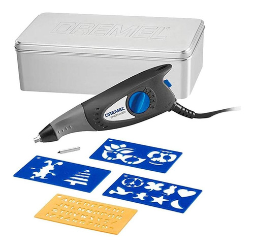 Lápiz Grabador Dremel Engraver 5 Acc + Caja Metálica 290le