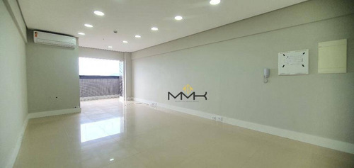 Sala Para Alugar, 40 M² - Encruzilhada - Santos/sp - Sa0313