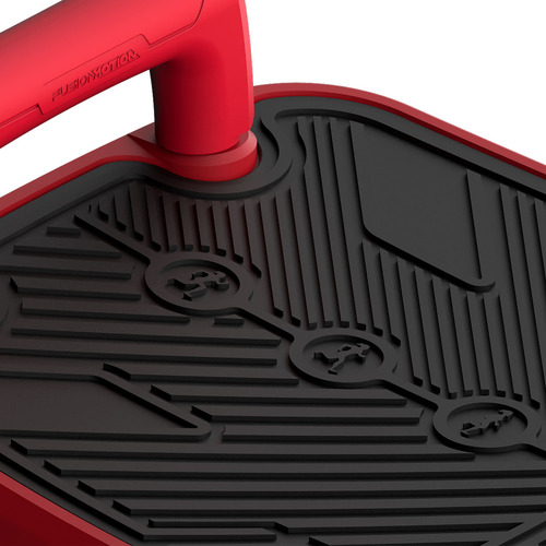 Plataforma Vibratória Energym Genis Cor Preto e Vermelho